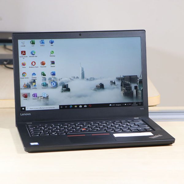 PC Lenovo T470 Core i5 (7ᵉ Gen.) - RAM 8Go DDR4 SSD 256Go écran 14" – Image 2