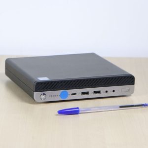 Micro UC HP ProDesk 600 G3 SFF Core i3 (6ᵉ Gén.) - RAM 8Go DDR4 SSD 256Go