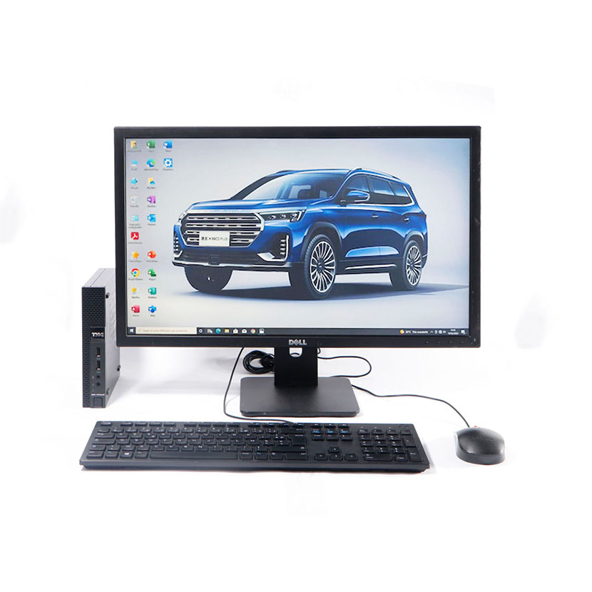 Vente à Abidjan de Complet bureau d'occasion Micro Dell Optiplex 9020 Core i5 CPU @ 2.00 GHz RAM 8Go DDR3 / HDD 500Go + un écran Dell 24" avec tous les accessoires