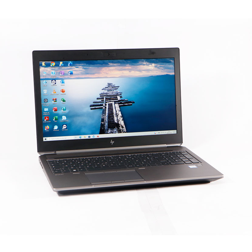 Vente de PC d'occasion Hp ZBook 15 G9 Core i7 (9ᵉ Gen.) CPU @ 2,60GHZ (6/12) · RAM 16Go DDR4 SSD M2 256Go + HDD 1To · GPU 4Go · Écran 15.6" FHD + Clavier Lumineux