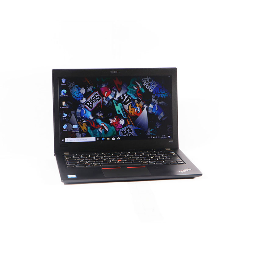 Vente de PC occasion Lenovo ThinkPad X280 · Core i5 8ᵉ Gén. CPU @1.70GHz · RAM 8Go DDR4 SSD M2 256Go · Écran 13,3" Full HD · Garantie 6 mois