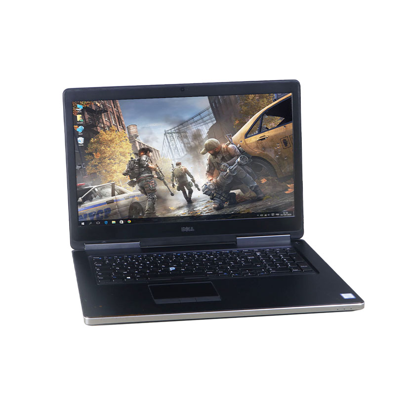 Vente de PC Dell Precision 7710 Intel Core i7-6820H CPU @ 2,70GHz (6/12) RAM 32Go DDR4 SSD M2 512Go + 500Go GPU 8Go DDR5 / Ecran 17,3" Full HD *Garantie 6 mois