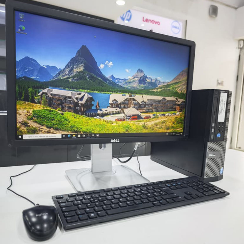 Complet Mini UC Dell Optiplex 3020 SFF Intel Core i3 (4th Gén) - RAM 8Go HDD 500Go + Écran Dell 23" FHD – Image 2