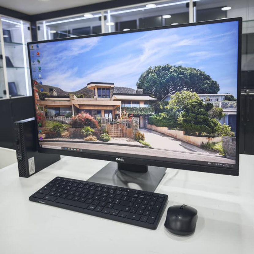 Complet Micro Dell Optiplex 3070 Core i5 (9ᵉ Gén.) – RAM 16Go DDR3 SSD 256Go + HDD 500Go + Écran Dell 27″ – Image 3