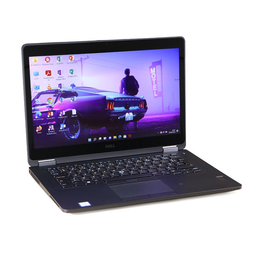 Vente de Ordinateur portable Dell Latitude E7470 Core i5 (6th Gén) CPU @ 2,30GHz · RAM 8Go DDR4 SSD M2 256Go · Écran 14" LED Tactile (HD) *Garantie 6 mois