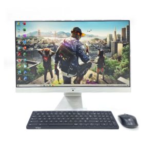 Vente de Tout-en-un ASUS Vivo V241fa · Intel Core i3 (8ᵉ Gén.) CPU @ 2.10 GHz · RAM : 16Go DDR4 · Stockage : SSD 256Go + HDD 1To · Écran 24'' FHD · Garantie 3 mois