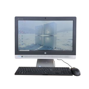 Vente de Tout-en-Un HP EliteOne 800 G2 · Intel Core i5 (6ᵉ Gén.) CPU @ 3.20 GHz · RAM : 16Go DDR4 · Stockage : SSD M2 256Go + HDD 500Go · Écran 23'' FHD · Garantie 6 mois