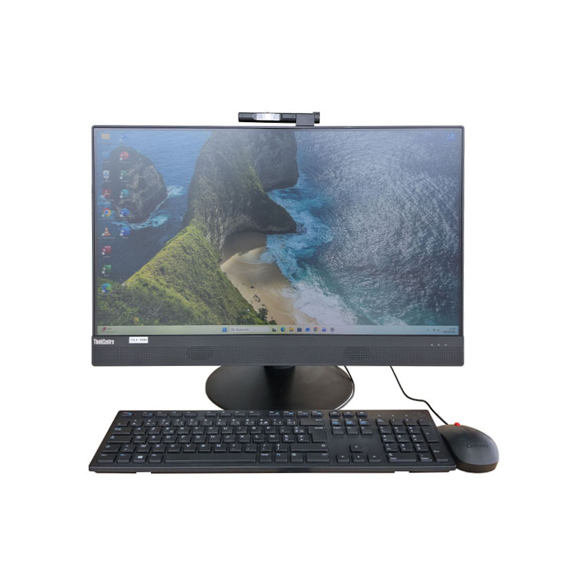Vente de Tout-en-Un Lenovo ThinkCentre M920z · Intel Core i5 (8ᵉ Gén.) CPU @ 3GHz · RAM : 16Go DDR4 · Stockage : SSD 256Go · Écran 23,8'' FHD · Garantie 6 mois