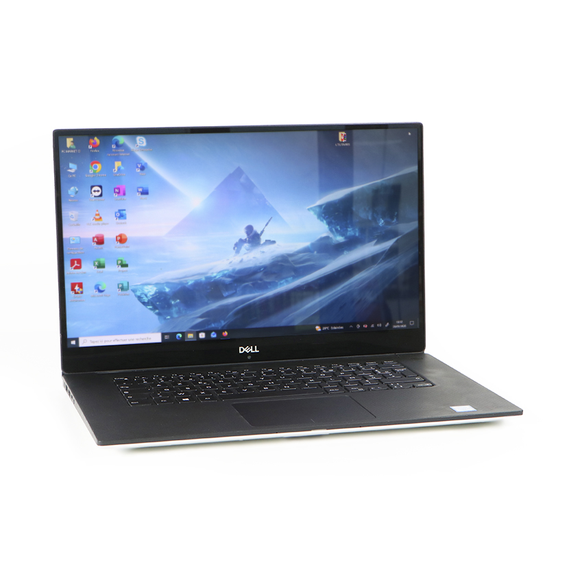 Vente de PC occasion Dell XPS 15 9570 i9 (8ᵉ Gen.) CPU @2.90GHz · RAM 32Go DDR4 SSD M2 1To + GPU 4Go · Écran 15,6" Full HD · Grade B · Garantie 6 mois