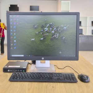 Complet Micro UC HP Prodesk 600 G2 Intel Core i3 (6ᵉ Gén.) - RAM 8Go DDR4 HDD 500Go + Écran HP 24″ avec Wi-Fi & Bluetooth intégré