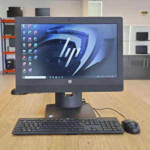 All in One HP ProOne 400 G3 Core i3 (7ᵉ Gén.) - Ram 8Go DDR4  SSD M2 256Go Écran 20" FHD avec WebCam HD