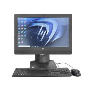 Vente de Tout-en-Un HP Pro 400 G3 · Intel Core i5 (6ᵉ Gén.) CPU @ 2.50 GHz · RAM : 8Go DDR4 · Stockage : SSD M2 256Go + HDD 500Go · Écran 20'' FHD · Garantie 6 mois