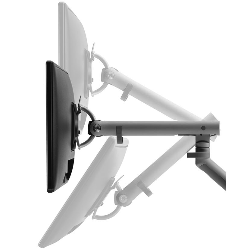 Socle : bras articuler pour 1 écran - Flo Monitor Arm (Gris) – Image 5