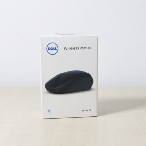 Vente de Souris Dell WM126, souris sans fil, souris optique USB, souris 2,4 GHz, souris 1000 DPI, souris PC portable, souris bureautique, souris Dell noire.