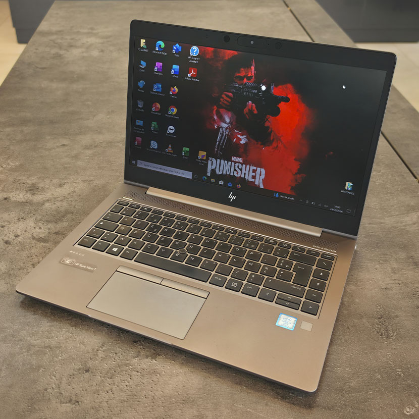 PC HP ZBook 14u G6 Core i7 (8ᵉ Gen.) - RAM 24Go DDR4 SSD M2 512Go GPU 4Go DDR6 Écran 14" Full HD – Image 3