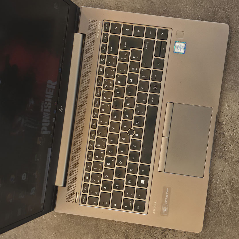 PC HP ZBook 14u G6 Core i7 (8ᵉ Gen.) - RAM 24Go DDR4 SSD M2 512Go GPU 4Go DDR6 Écran 14" Full HD – Image 4