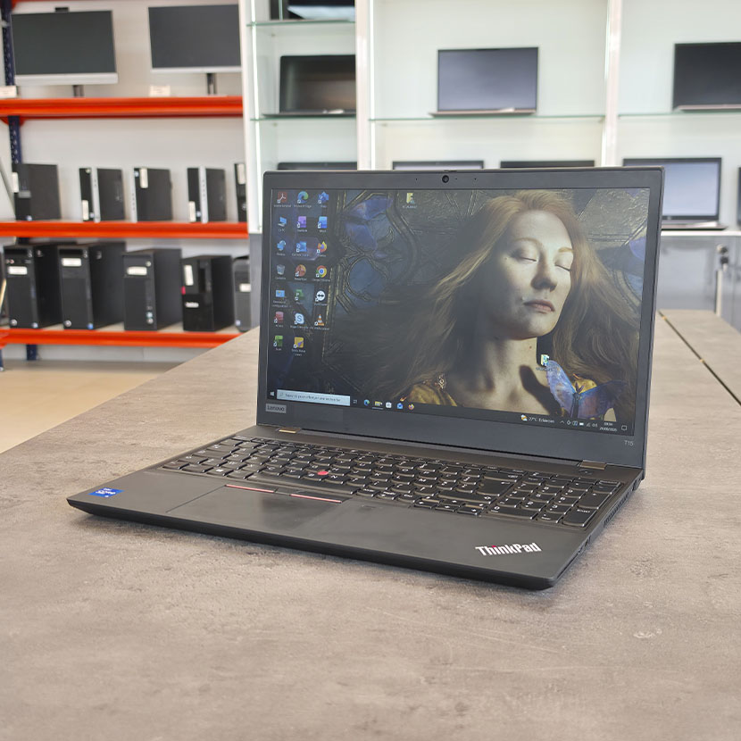 PC Lenovo Thinkpad T15 Gen 1 Core i5 (10ᵉ Gen.) - RAM 16Go DDR4 SSD 512Go Écran 15.6" Full HD – Image 2