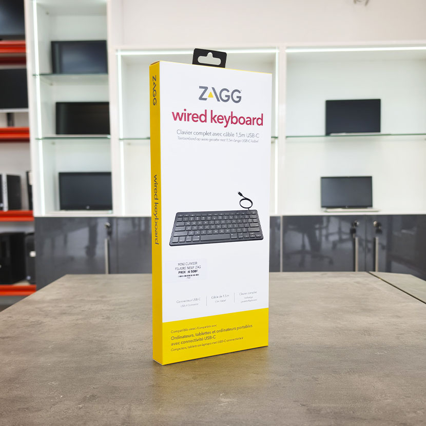 Mini clavier filaire - ZAGG Français (AZERTY)
