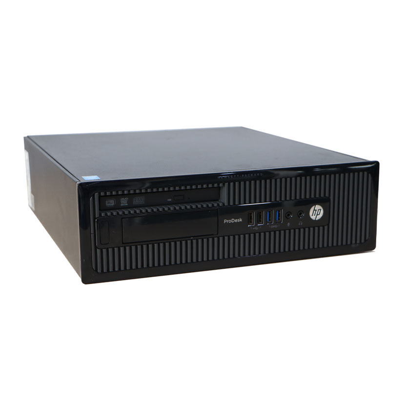 UC HP ProDesk 600 G1 SFF Intel Core i3-4360 CPU @ 3.70GHZ - RAM 4Go DDR3 HDD 500Go / Fournis avec câble d'alimentation (230 V)