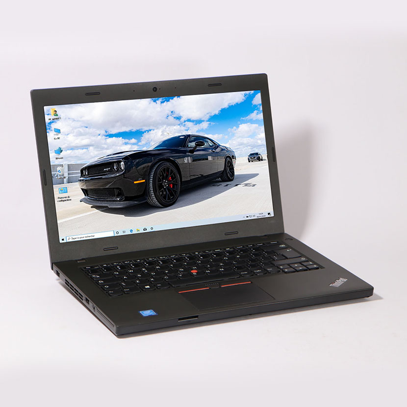 Vente de Ordinateur portable d'occasion : Lenovo ThinkPad L460 Core i5 6ᵉ Génération CPU @ 2,30 GHz · RAM 4Go DDR3 SSD 256Go · Écran 14" Full HD *Garantie 6 mois