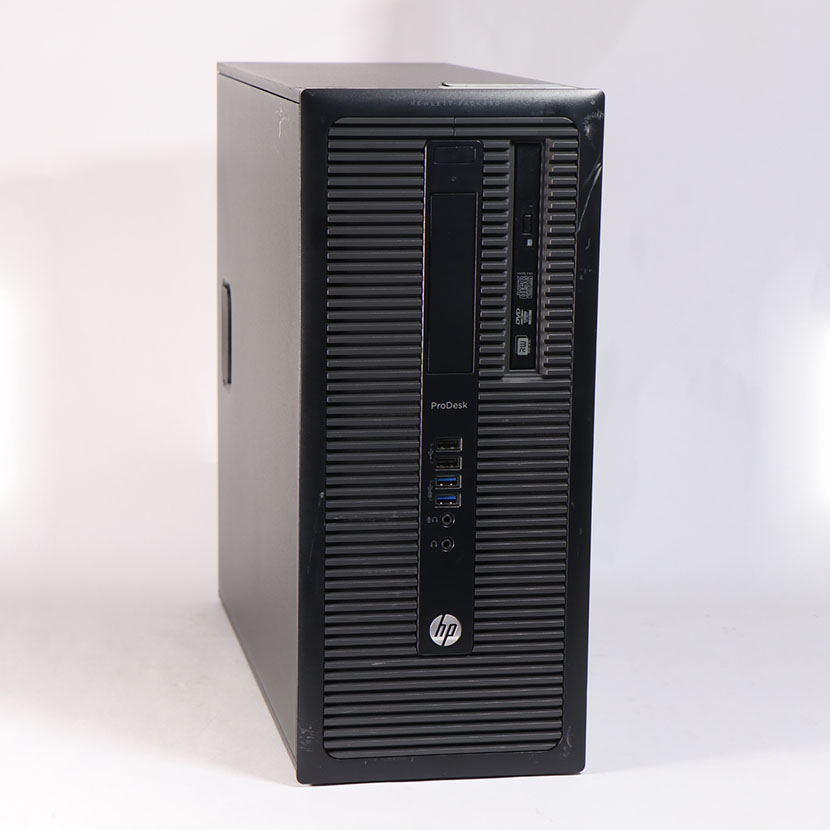 Unité Centrale HP ProDesk 600 G1 Tour d'occasion CPU : Intel Core i3-4160 (4 th Génération) CPU @ 3.6 GHz Ram : 8 Go DDR3 / HDD : 500 Go