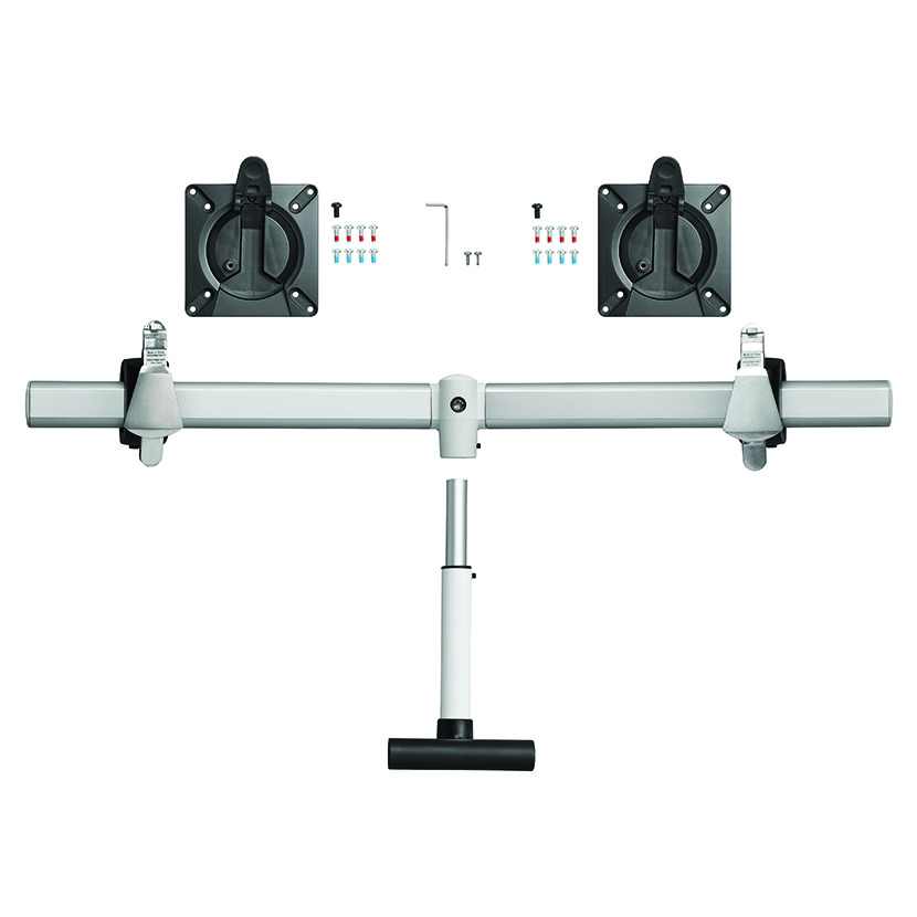 Socle : bras articuler pour 2 écran - Flo plus double