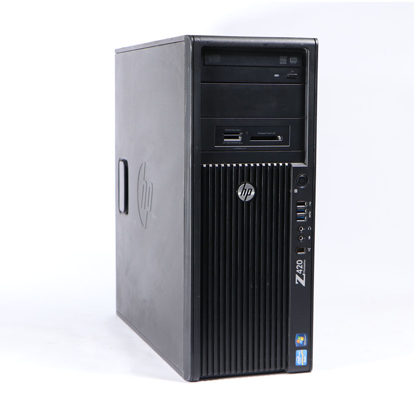 Vente d'unité centrale d'occasion à Abidjan : HP Workstation Z420 · Xeon CPU @ 3.00GHz · RAM : 8Go / HDD 1To · GPU : 1Go · Garantie 3 mois sauf boîte d'alimentation