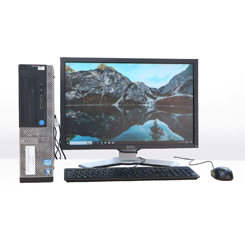 Complet Dell Optiplex 390 SFF Intel Core i3 - RAM 4Go DDR3 HDD 250Go + Écran Dell 22" LCD