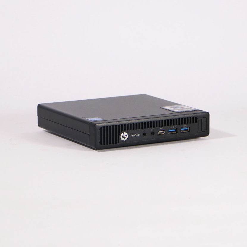 Micro Unité Centrale HP ProDesk 400 G2 Intel Pentium G440T CPU @ 2.90 GHz - RAM 4 Go DDR4 SSD M2 128 Go / Garantie 3 mois sauf boîte d'alimentation