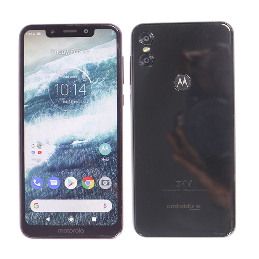 Téléphone Portable Motorola One Android 9 - RAM 4Go Capacité 64Go avec Empreinte digitale