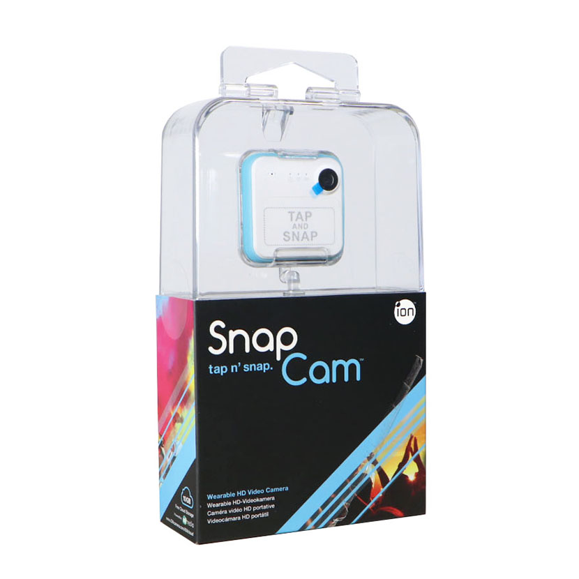 Caméra HD portable - iON SnapCam avec Wi-Fi et Bluetooth (Blanc)