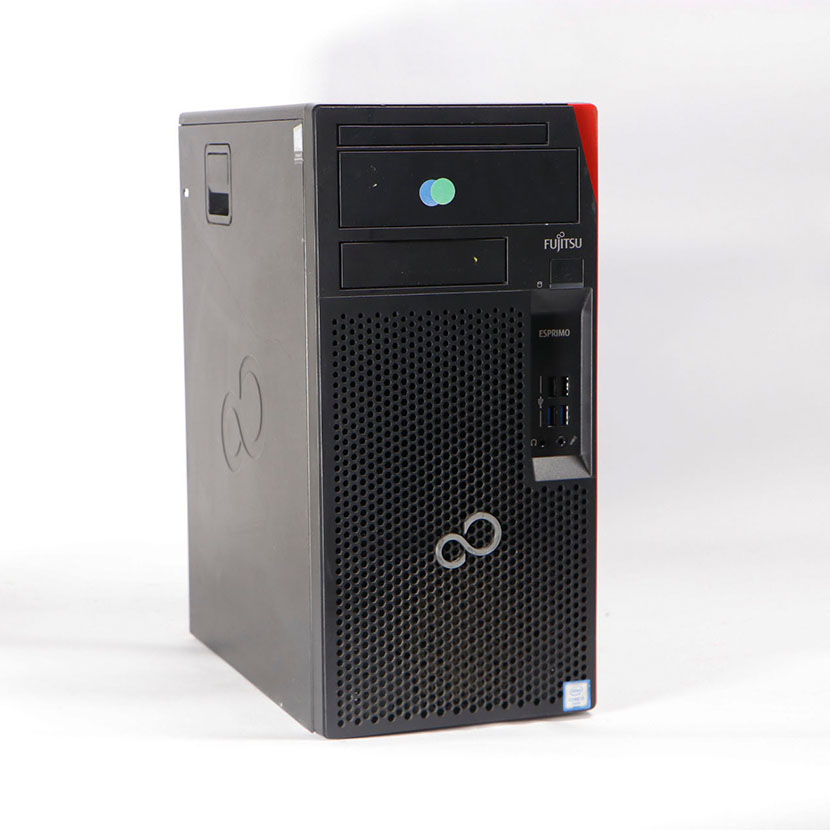Unitée Central Fujitsu Esprimo P558 Tour Intel Core i3-8100 @ 3.60 GHZ (8th Gen.) - RAM 8Go DDR4 SSD 128Go + HDD 500Go / Garantie 3 mois sauf la boîte d...