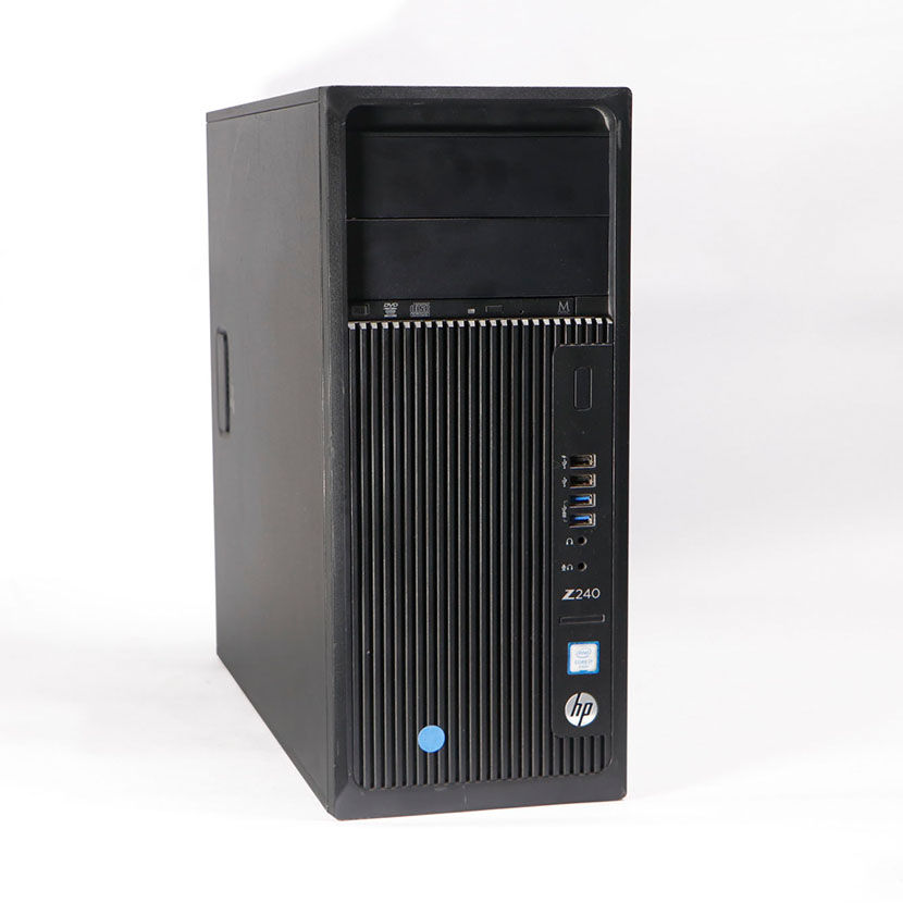 UC HP Workstation Z240 Tour Intel Core i7-6700 CPU @ 3.40 GHz - RAM 16Go DDR4 SSD 128Go + HDD 500Go/ GPU nvidia quadro k2200 4 Go DDR5