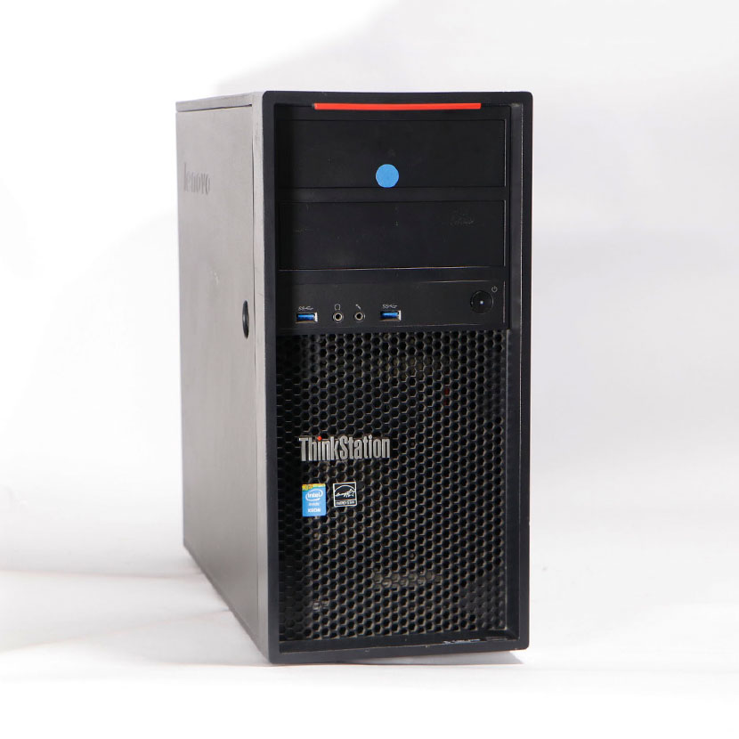 UC Lenovo ThinkStation P320 Tour Intel Xeon CPU e3-1220 v5 @ 3,00Ghz - RAM 16Go DDR4 SSD 256o + HDD 1To GPU Nvidia quadro k620 2 Go DDR3