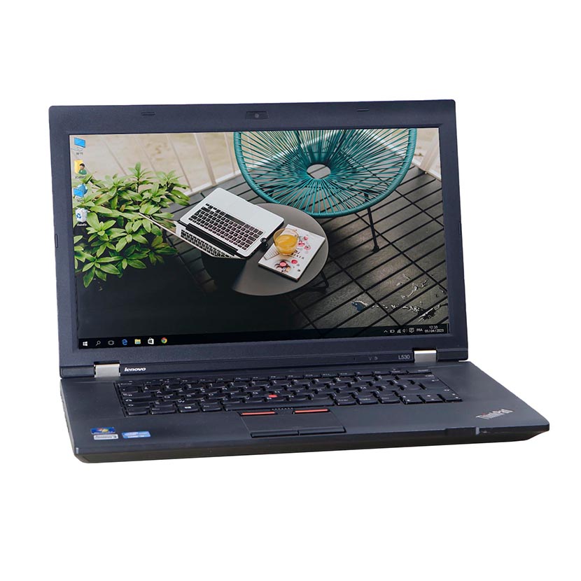 Ordinateur portable Lenovo ThinkCentre L530 d'occasion CPU : Intel Core i5-3320m CPU @ 2.60 Hz RAM : 4Go DDR3 Stockage : HDD 500Go Taille de l'écran : 15,6"
