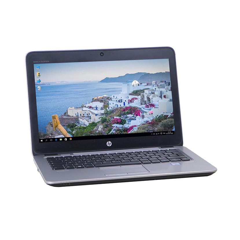 Ordinateur portable HP EliteBook 820 G3 d'occasion CPU : Intel Core i5-6300u CPU @ 2.40 Hz RAM : 8Go DDR4 Stockage : SSD M2 512Go Taille de l'écran : 12,5"