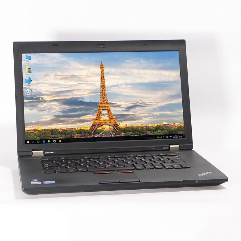 Ordinateur portable Lenovo ThinkCentre x230 d'occasion CPU : Intel Core i5-3380m CPU @ 2.90 Hz RAM : 4Go DDR3 Stockage : HDD 320Go Taille de l'écran : 12,5"