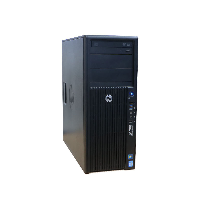 UC HP Workstation Z200 Tour · Processeur : Intel Core i3-540 CPU @ 3.10 GHz · RAM 4Go DDR3 · HDD 500Go · GPU NVIDIA Quadro FX1800 768Mo · Garantie 3 mois