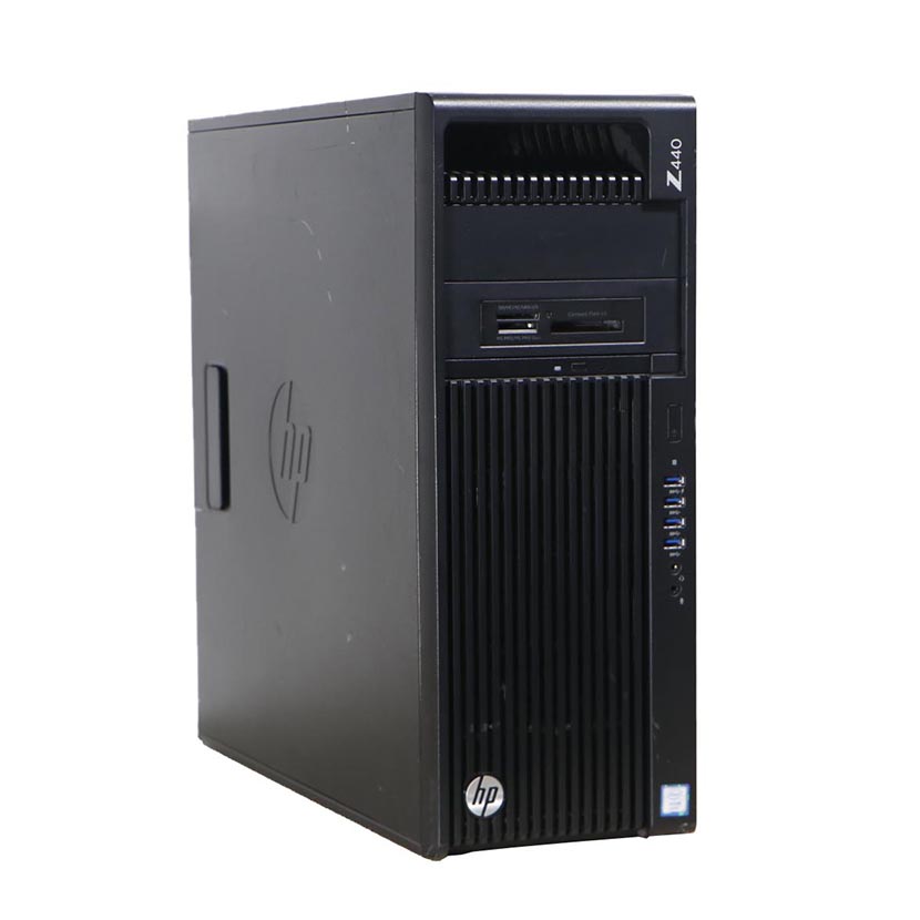 UC HP WorkStation Z440 Tour · Processeur : Intel Xeon CPU e5-1620 v4 @ 3.40 GHz · RAM 32Go DDR4 · SSD 256Go + HDD 1To · Garantie 3 mois