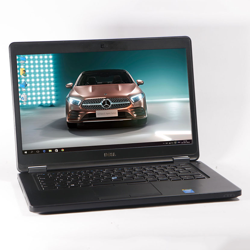 Ordinateur portable Dell Latitude 5450 d'occasion · Intel Core i5 (5 th Gén) CPU @ 2.3 GHz RAM 4Go DDR3 · HDD 500Go · Écran 14"· Clavier lumineux