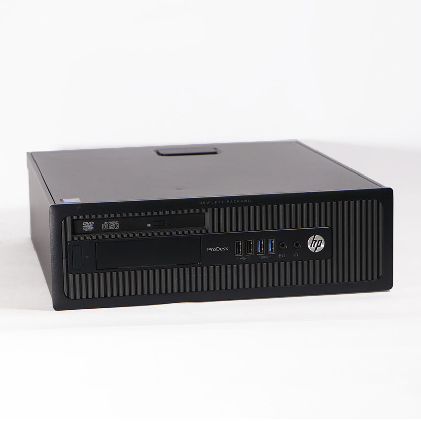 Unité centrale d'occasion HP ProDesk 600 G1 SFF Intel Core i3-4130 CPU @ 3.40 GHz RAM : 8 Go DDR3 / HDD 500 Go (importée en excellente qualité)