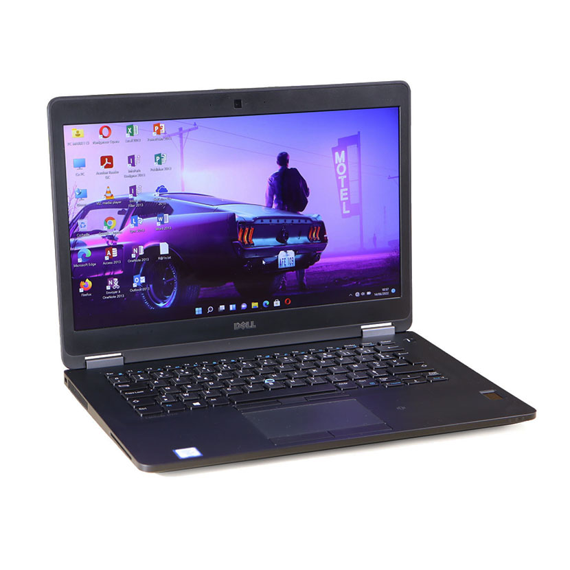 Ordinateur portable Dell Latitude E7470 Core i5 (6th Gén) CPU @ 2 .4GHz · RAM 8Go DDR4 SSD M2 256Go · Écran 14" HD / Clavier lumineux.