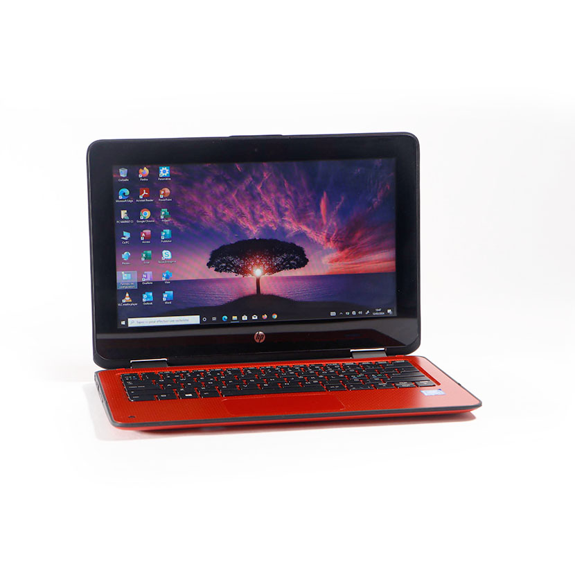 PC portable HP ProBook x360 11 G1 EE Intel Pentium N4200 CPU @1,1GHz - RAM 8Go SSD M2 256Go écran 11,6" HD tactile et rotatif à 360°