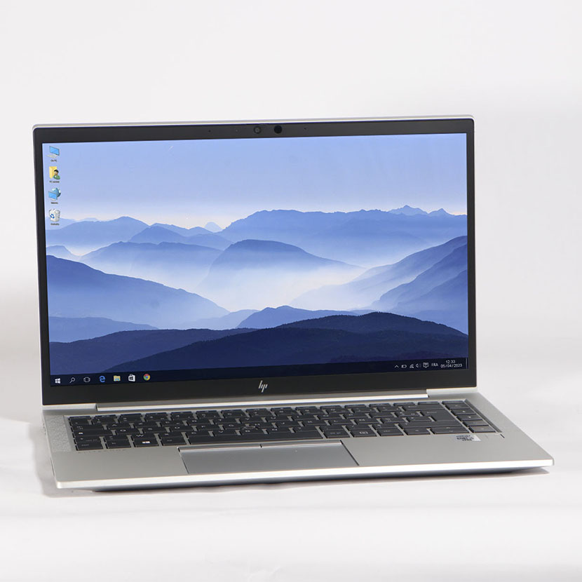 Ordinateur portable HP EliteBook 840 G7 d'occasion CPU : Intel® Core i5-10310u CPU @ 1,70GHz RAM : 16Go DDR4 SSD M2 512 Go Taille de l'écran : 14" FHD