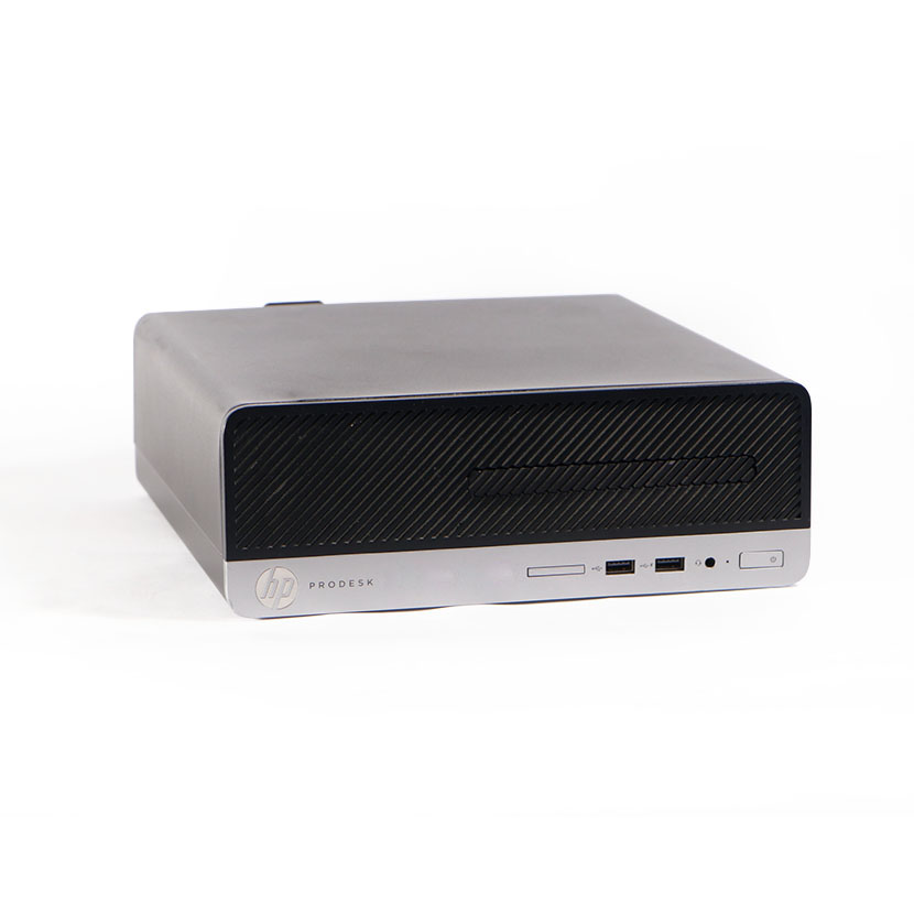 UC HP ProDesk 400 G4 Mini Intel Core i3-6100 CPU @ 3,70GHz - RAM 8Go DDR4 SSD 128Go / Fournis avec câble d'alimentation (230 V)