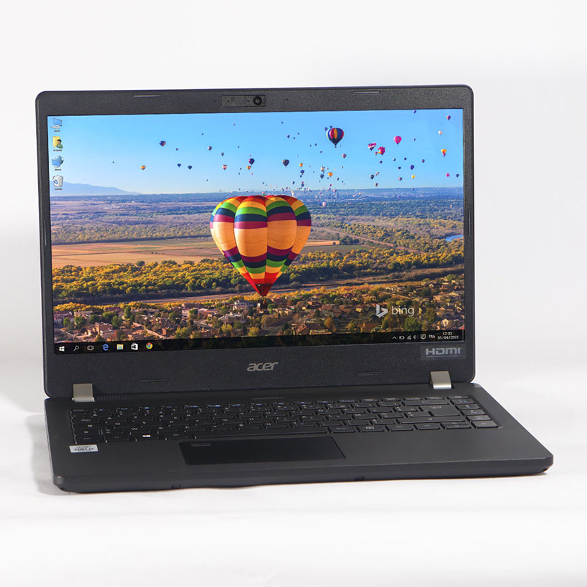 Ordinateur portable portable Acer Travelmate P214 Core i3 (10th Gén) - RAM 8Go DDR4 SSD M2 256 Go écran 14"/USB-C/Empreinte digitale/clavier lumineux