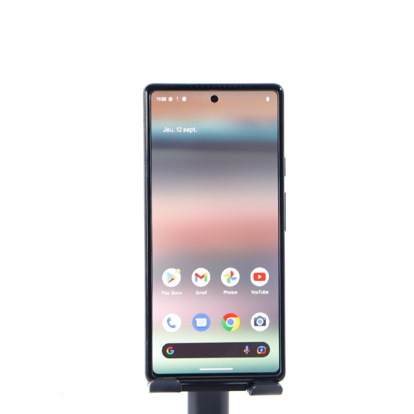 Téléphone Portable Google Pixel 6a Android 14 - RAM 6Go Capacité 128Go avec Empreinte digitale