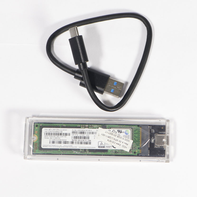 Disque Externe SSD M2 NVMe 3.1 - 512Go