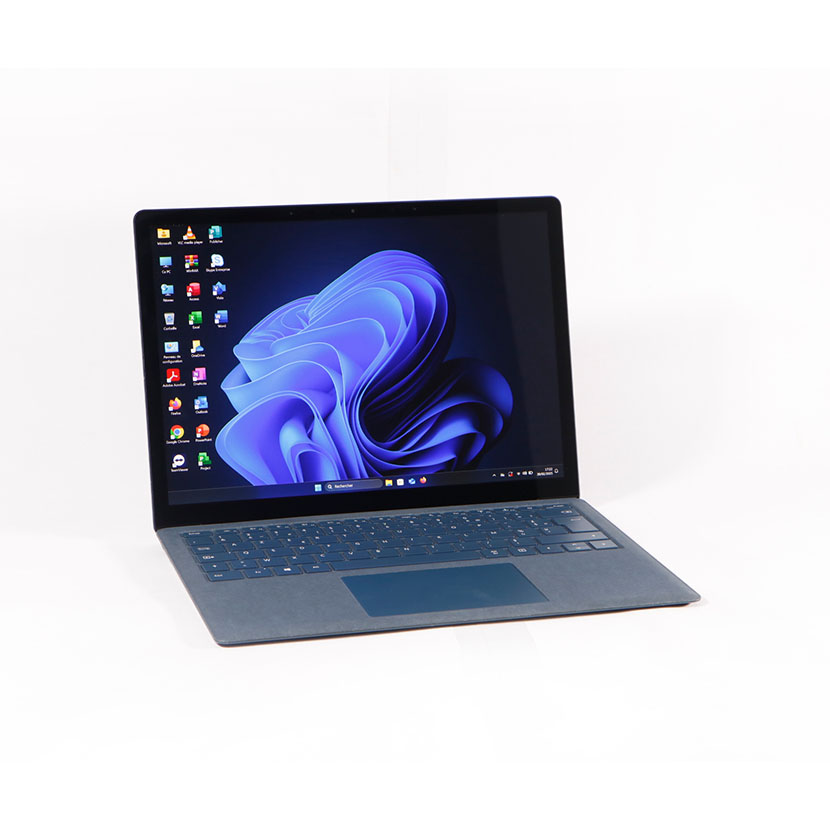 Vente de PC occasion Microsoft Surface Laptop 3 · Core i5 10ᵉ Gén. CPU @1.20GHz · RAM 8Go DDR4 SSD M2 256Go · Écran 13,5" HD Tactile · Garantie 6 mois