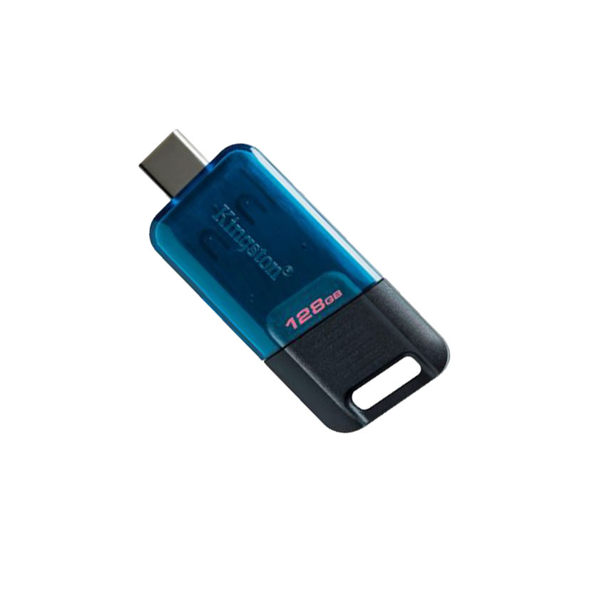 Clé USB Kingston - DataTraveler 80M USB-C 3.2 128Go